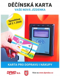 Cestující v Děčíně mohou od ledna nově využívat Děčínskou kartu